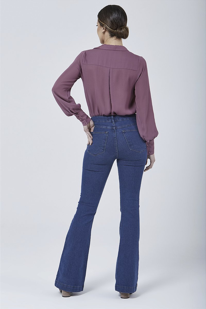 Calça Jeans Flare - Bienna