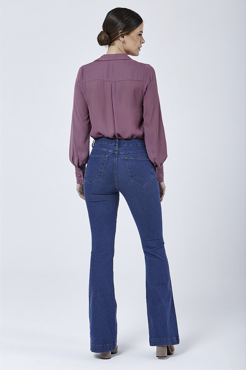 Calça Jeans Flare - Bienna