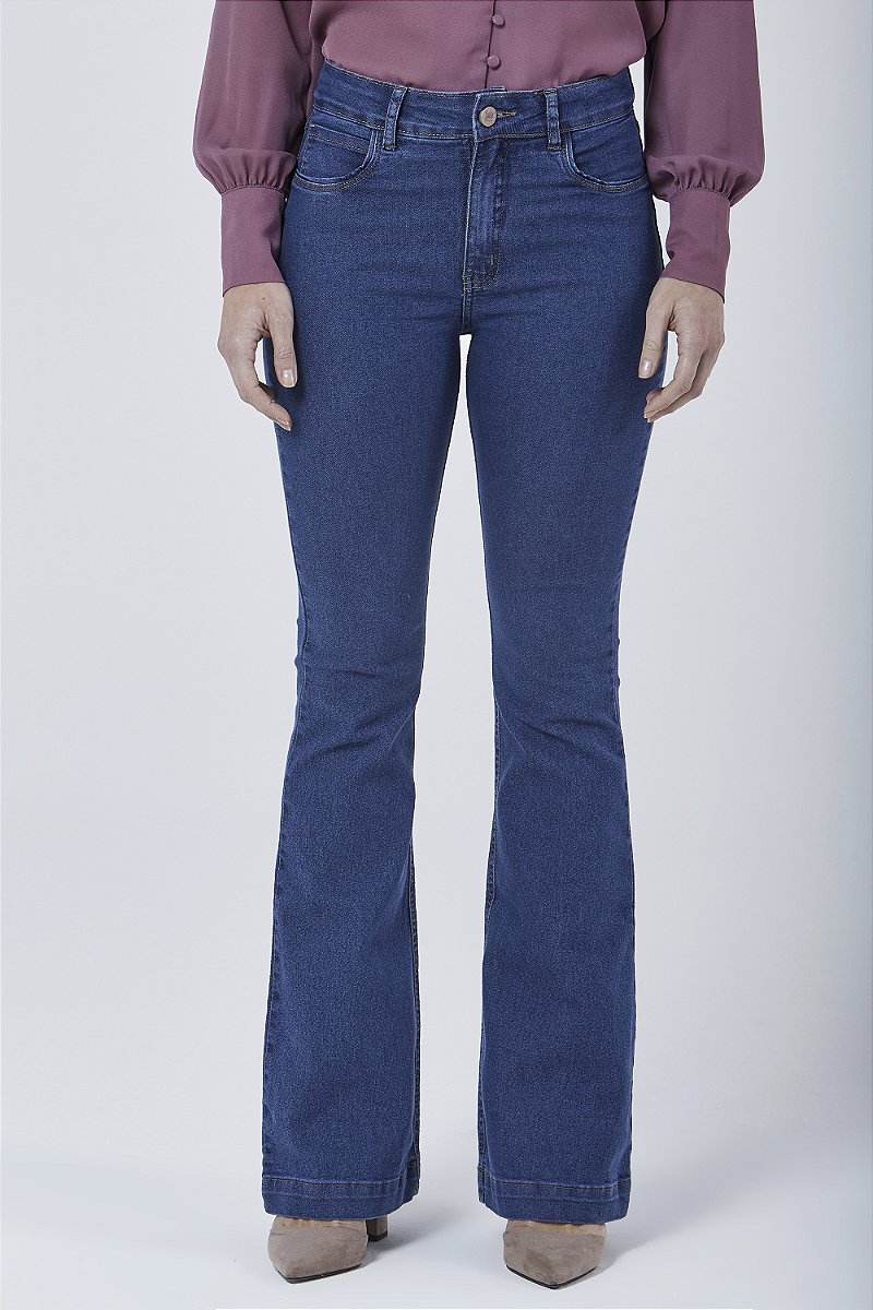 Calça Jeans Flare - Bienna