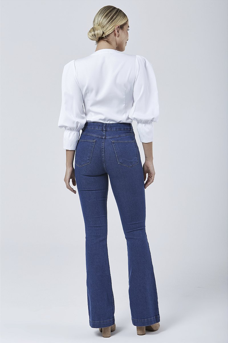 Calça Jeans Flare - Bienna