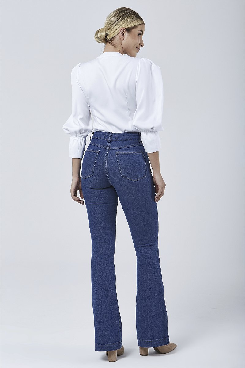 Calça Jeans Flare - Bienna