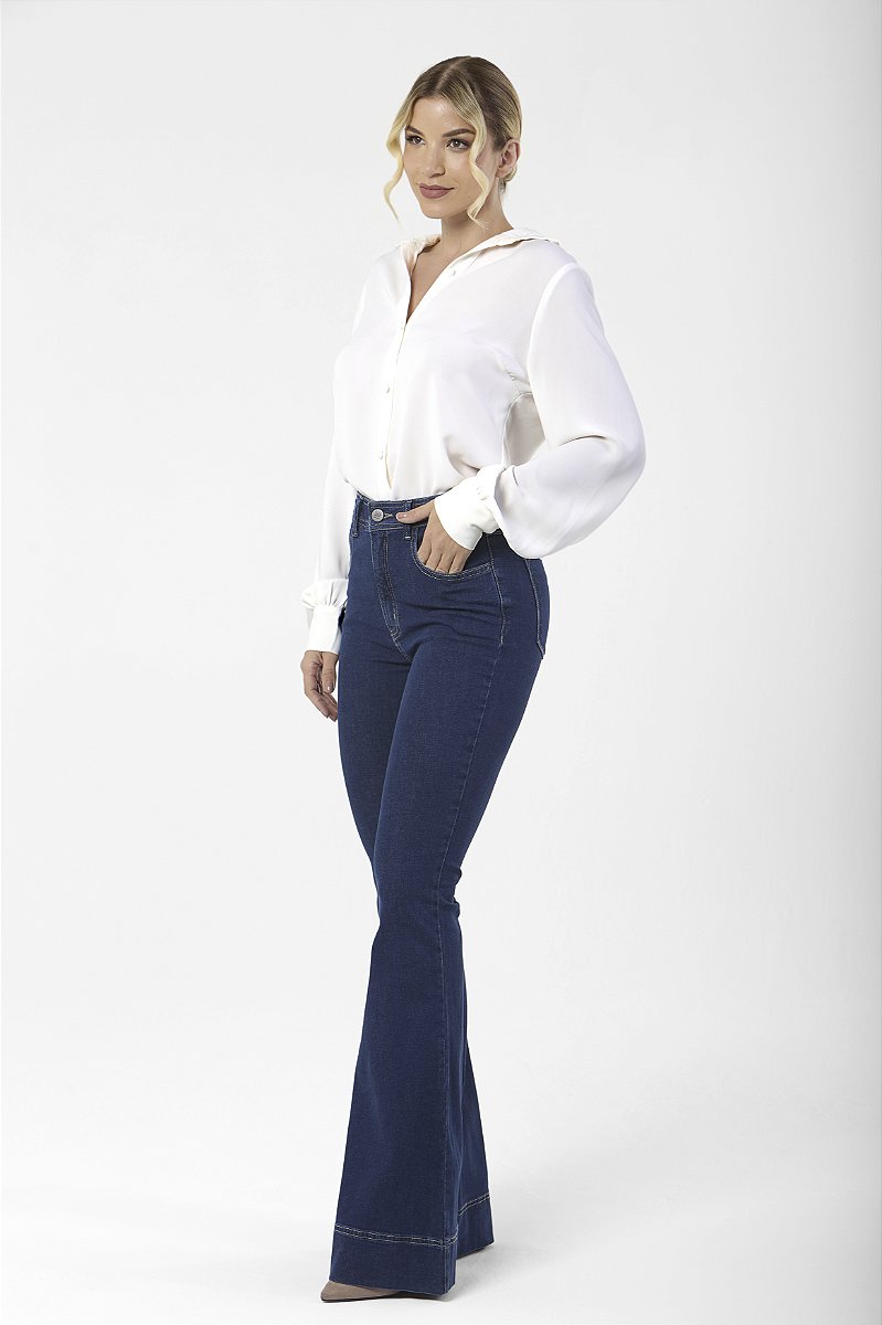 Calça Jeans Flare - Cancún