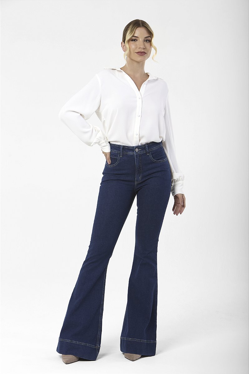 Calça Jeans Flare - Cancún