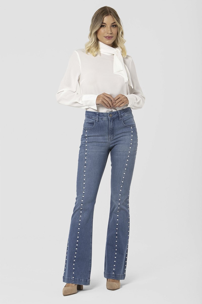 Calça Jeans Microflare - Berlim