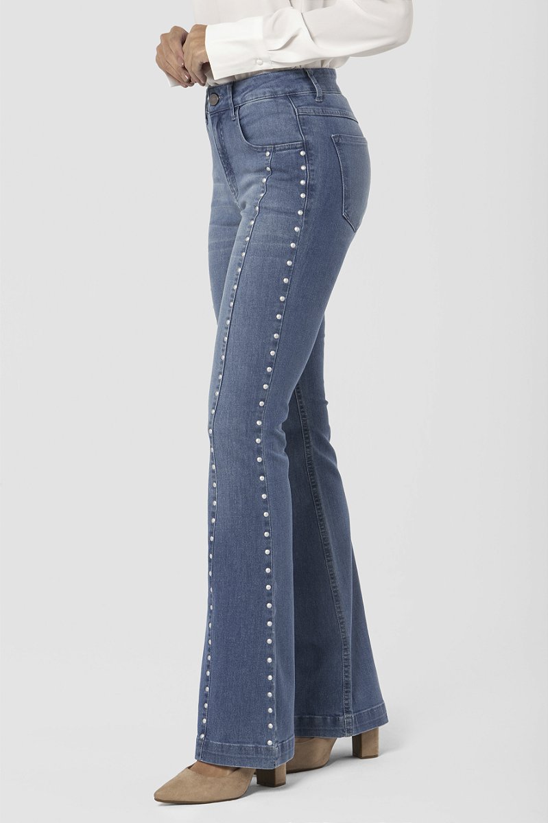 Calça Jeans Microflare - Berlim