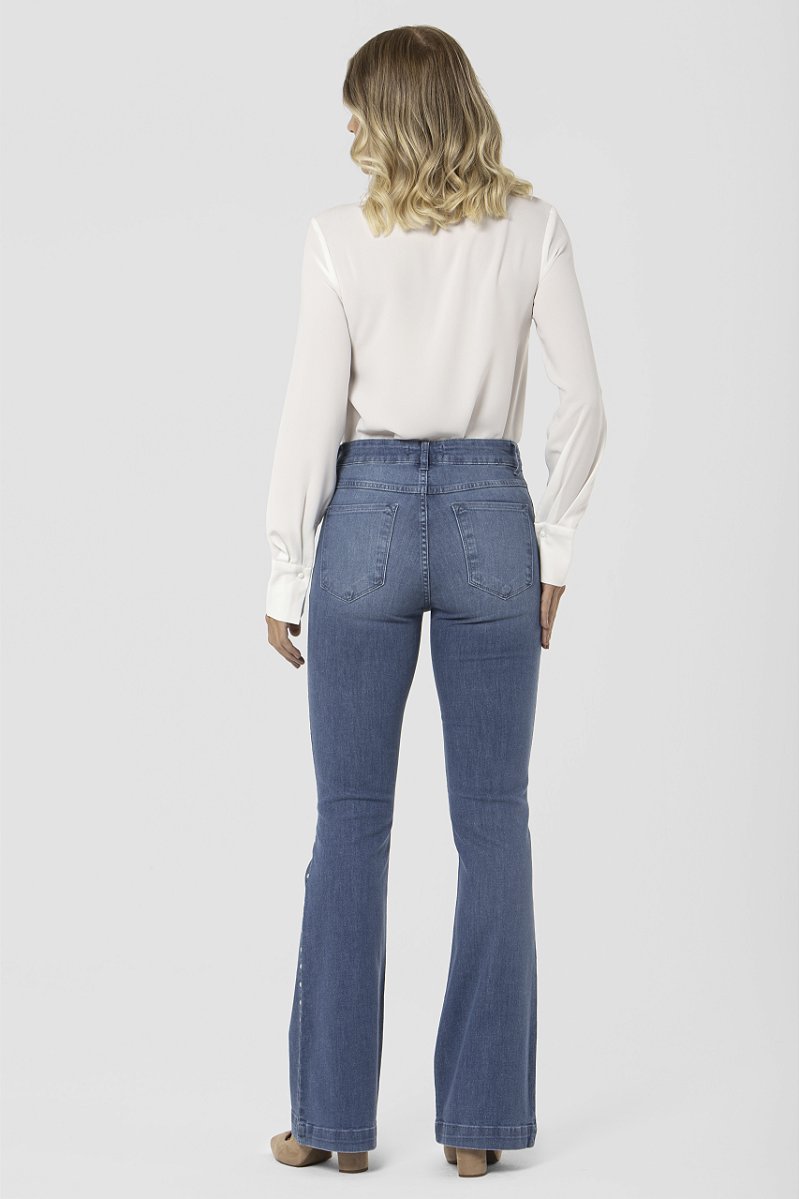 Calça Jeans Microflare - Berlim