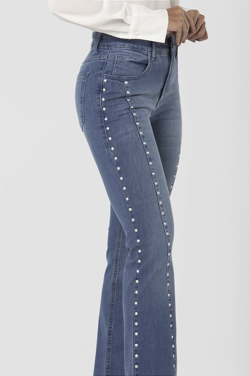 Calça Jeans Microflare - Berlim