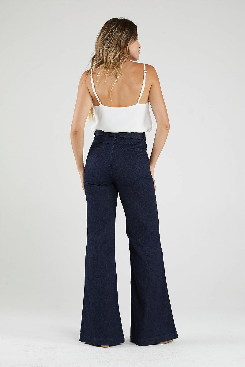 Calça Jeans Pantalona - New York