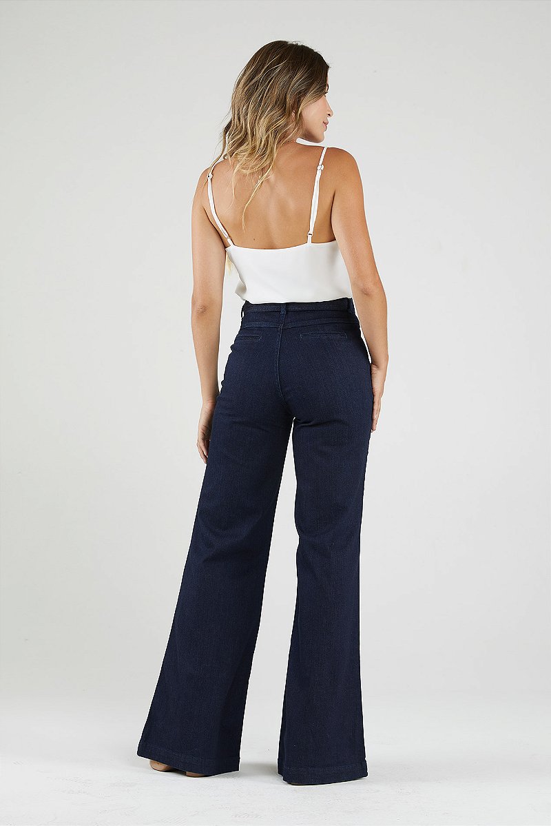 Calça Jeans Pantalona - New York