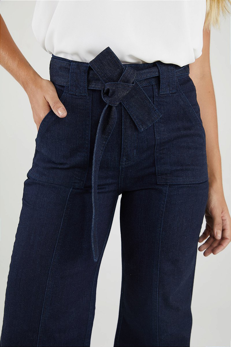 Calça Jeans Pantalona - New York