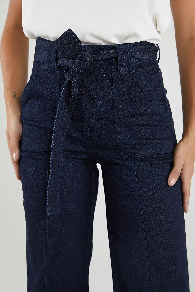 Calça Jeans Pantalona - New York
