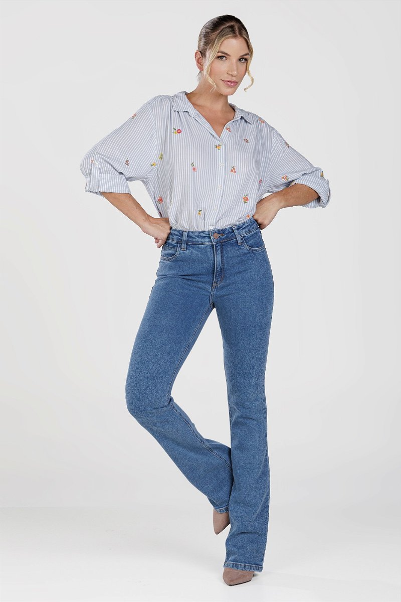 Calça Jeans Boot Cut - Bogotá