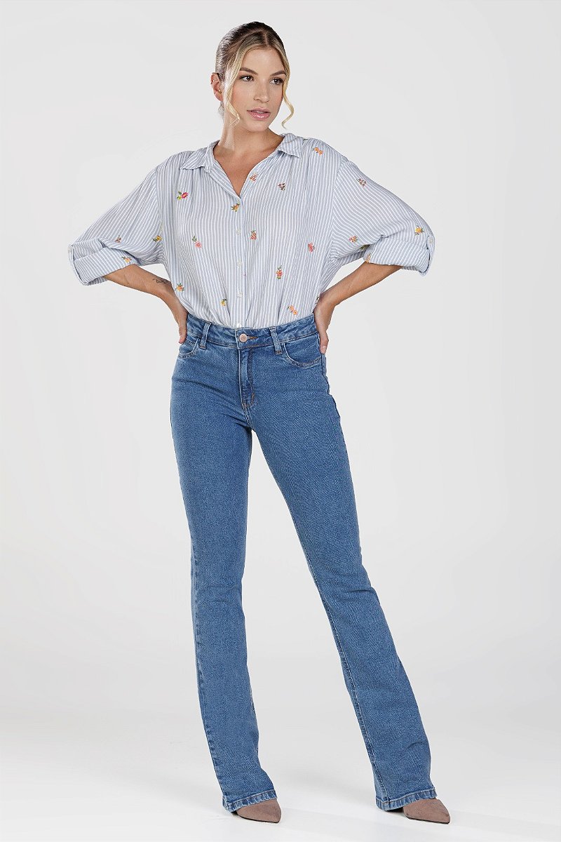 Calça Jeans Boot Cut - Bogotá