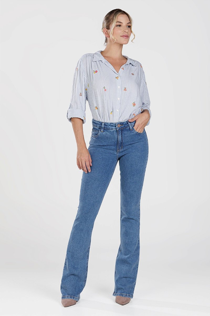Calça Jeans Boot Cut - Bogotá