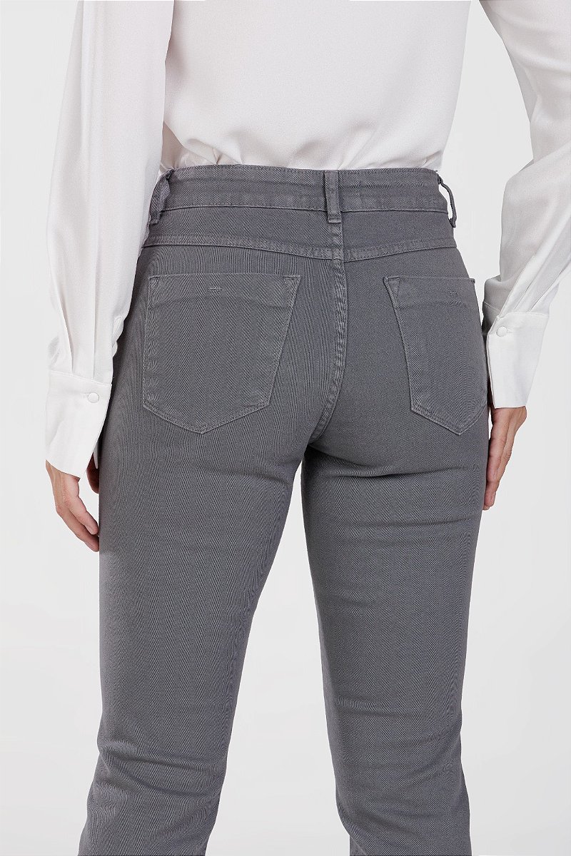 Calça Sarja Boot Cut Cinza - San Jose