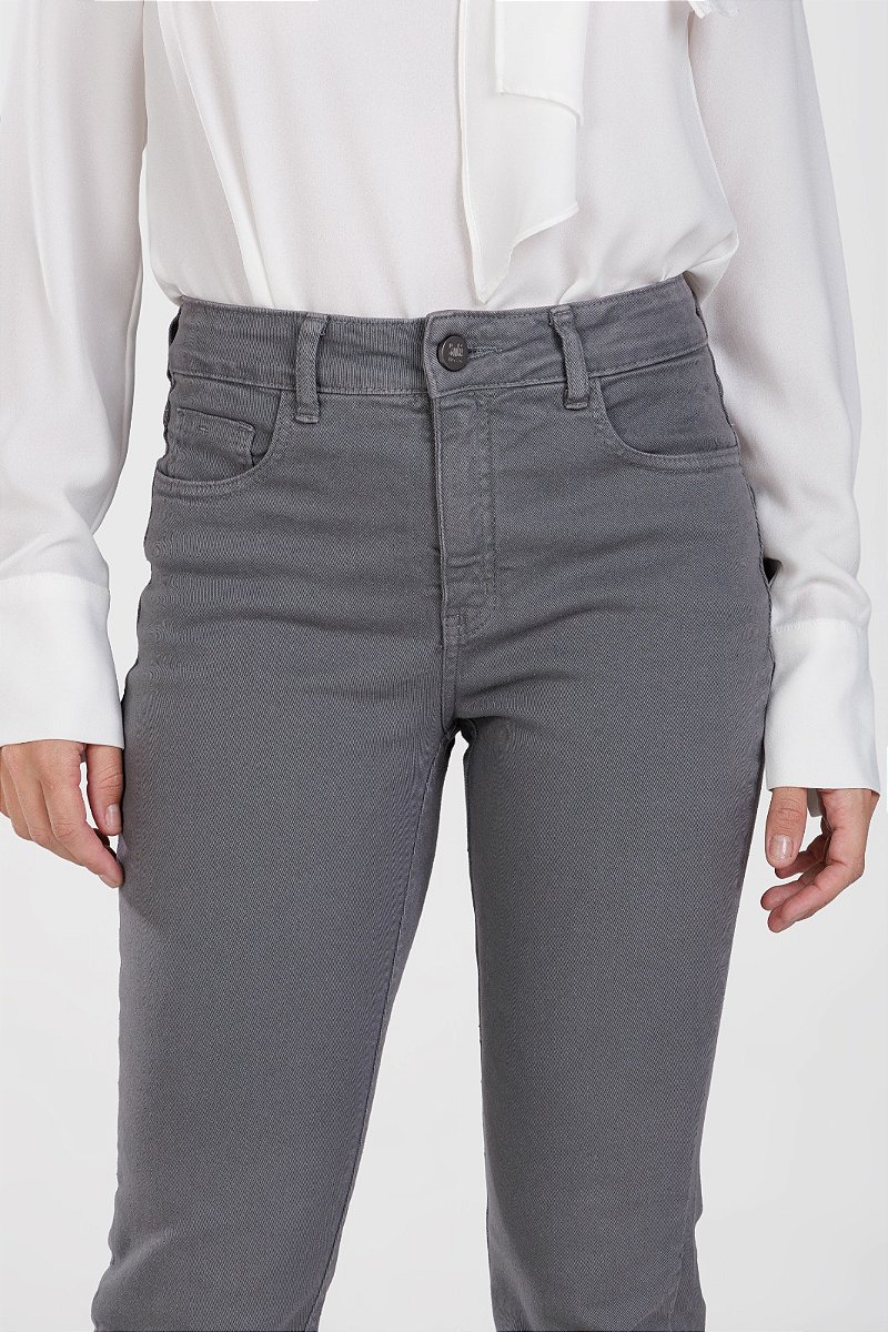 Calça Sarja Boot Cut Cinza - San Jose