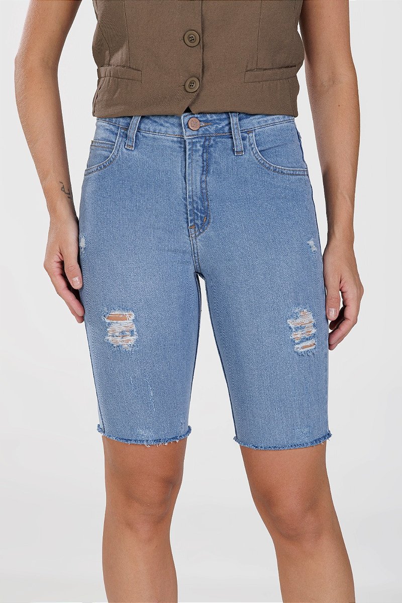 Bermuda Jeans Ciclista - Soledad