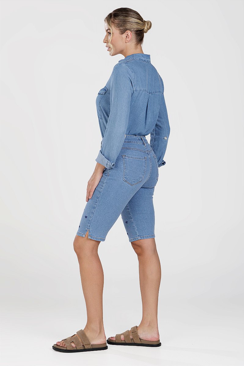 Bermuda Ciclista Jeans - San Pablo