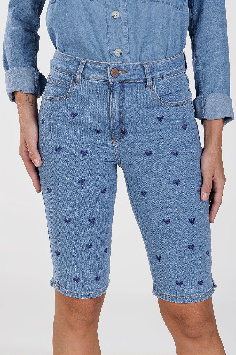 Bermuda Ciclista Jeans - San Pablo