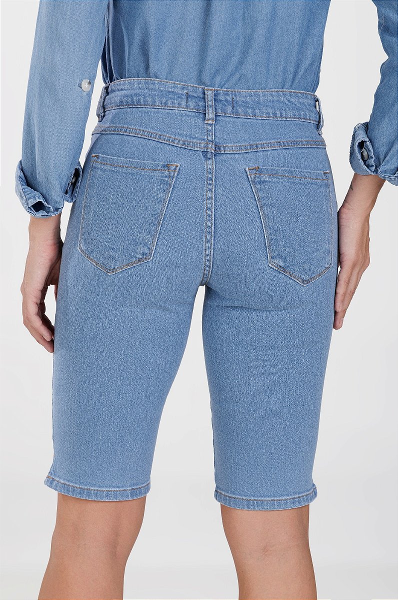 Bermuda Ciclista Jeans - San Pablo