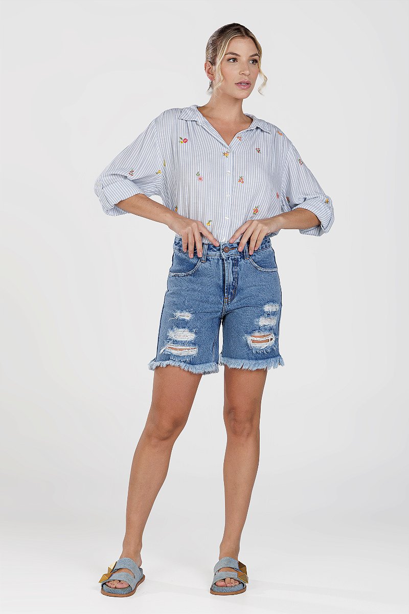 Bermuda Jeans - Calamar