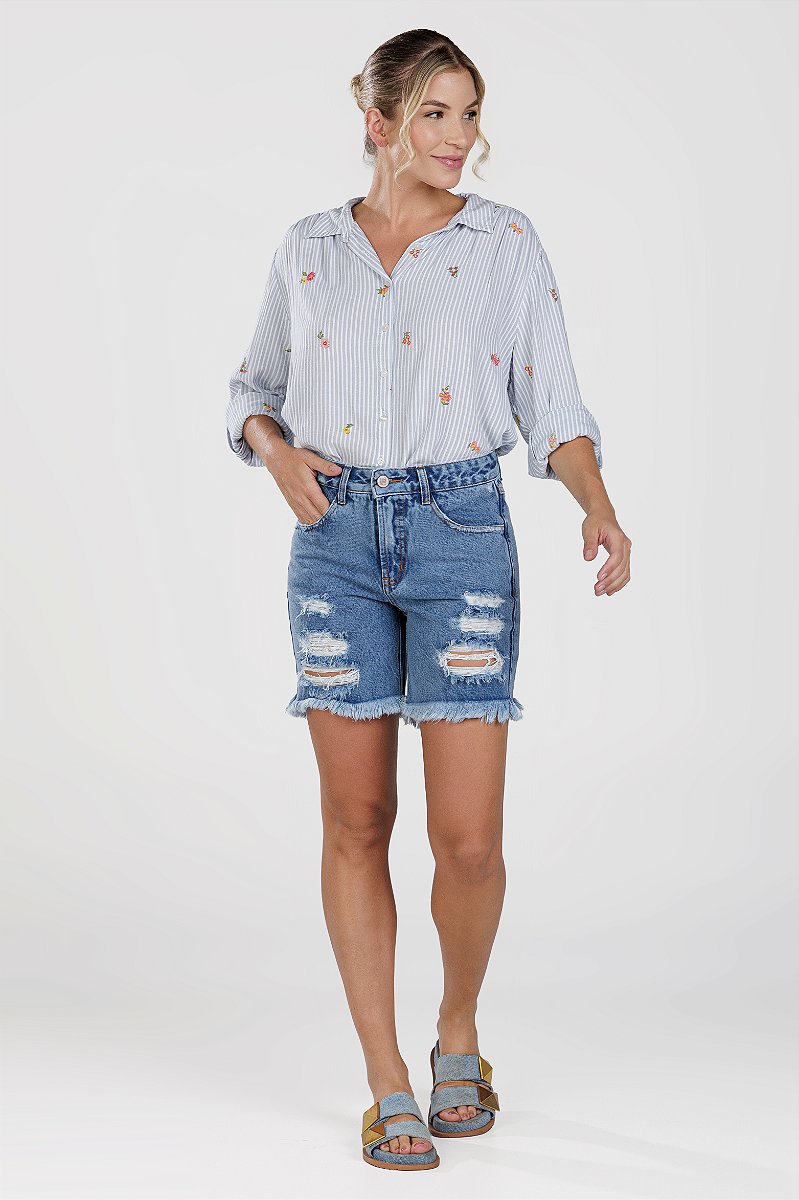 Bermuda Jeans - Calamar