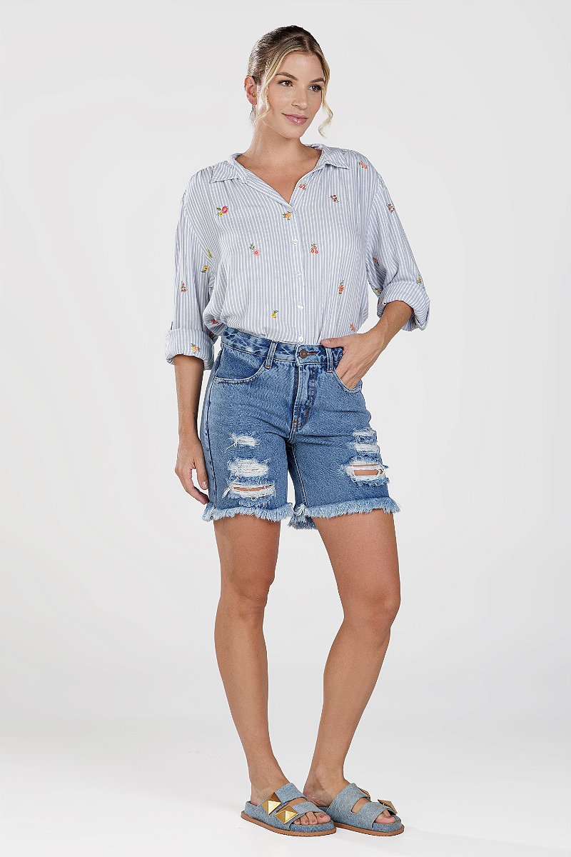 Bermuda Jeans - Calamar