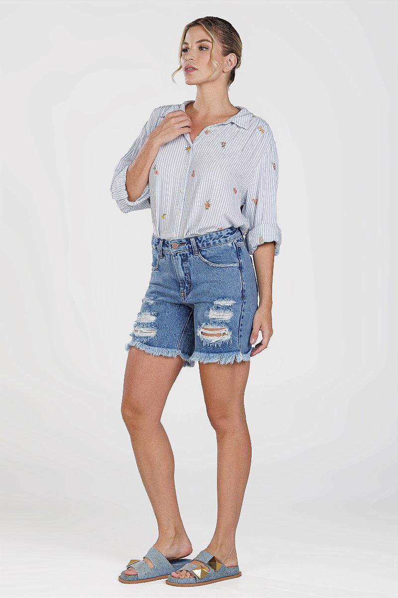 Bermuda Jeans - Calamar