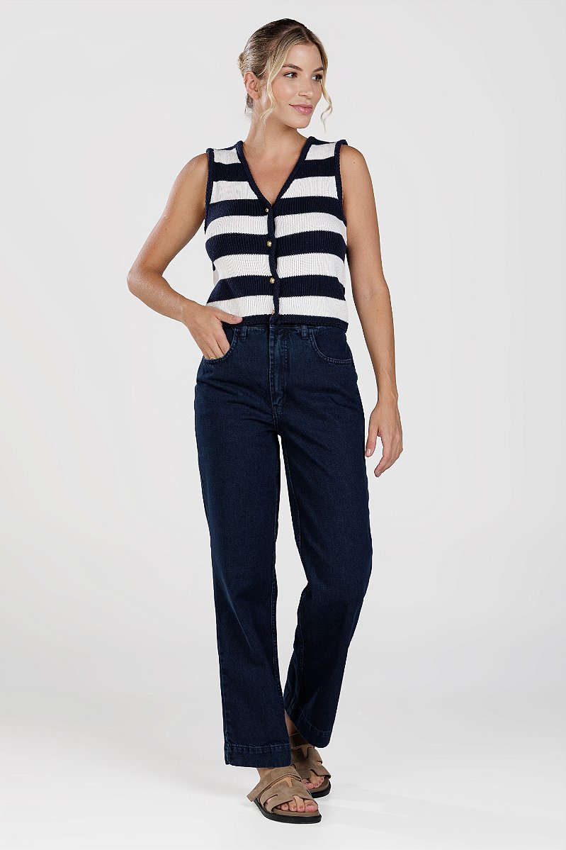 Calça Jeans Cropped - Medellin
