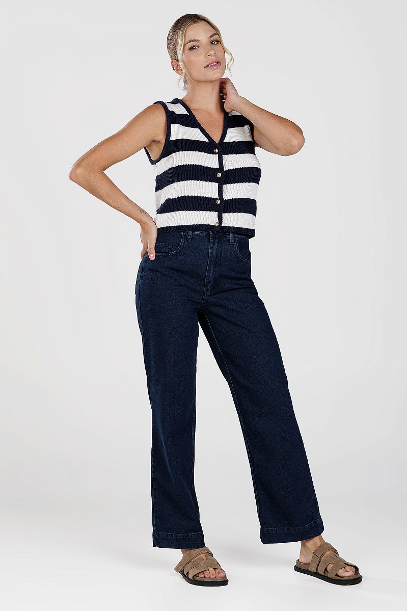 Calça Jeans Cropped - Medellin