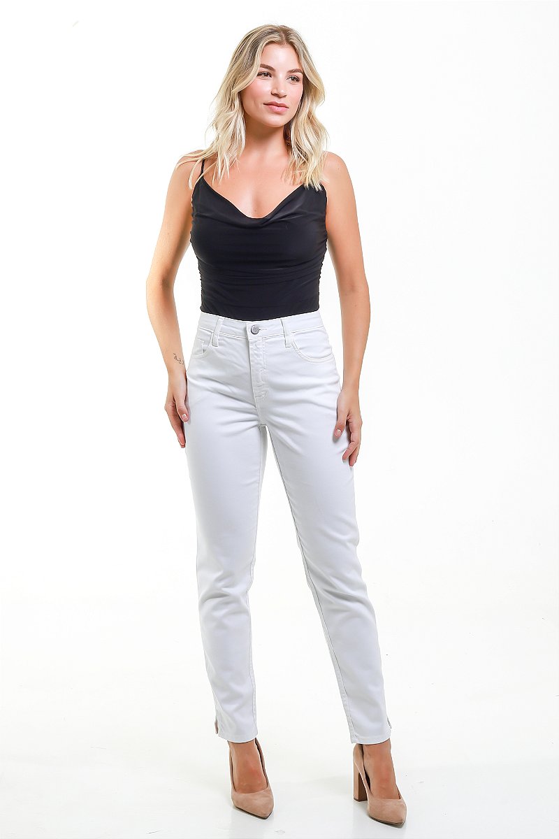 Calça Sarja Skinny Branca - Murcia