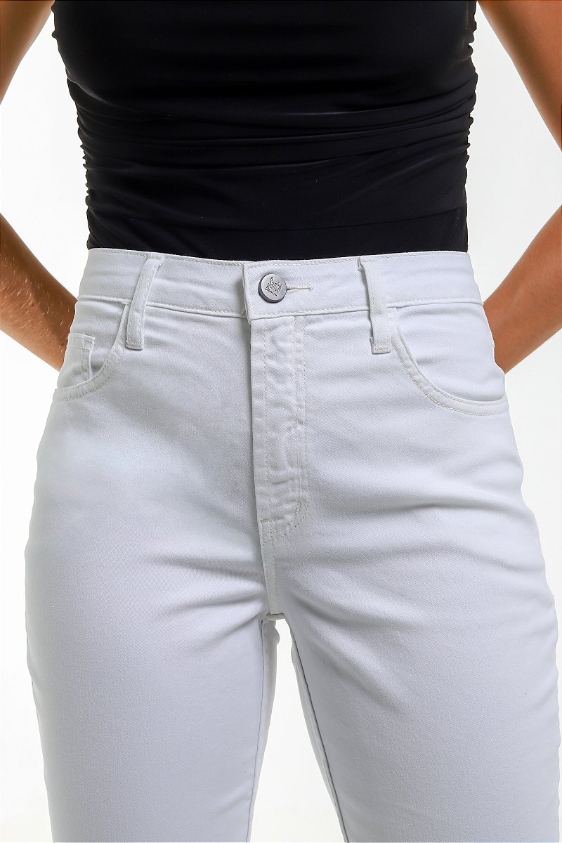 Calça Sarja Skinny Branca - Murcia