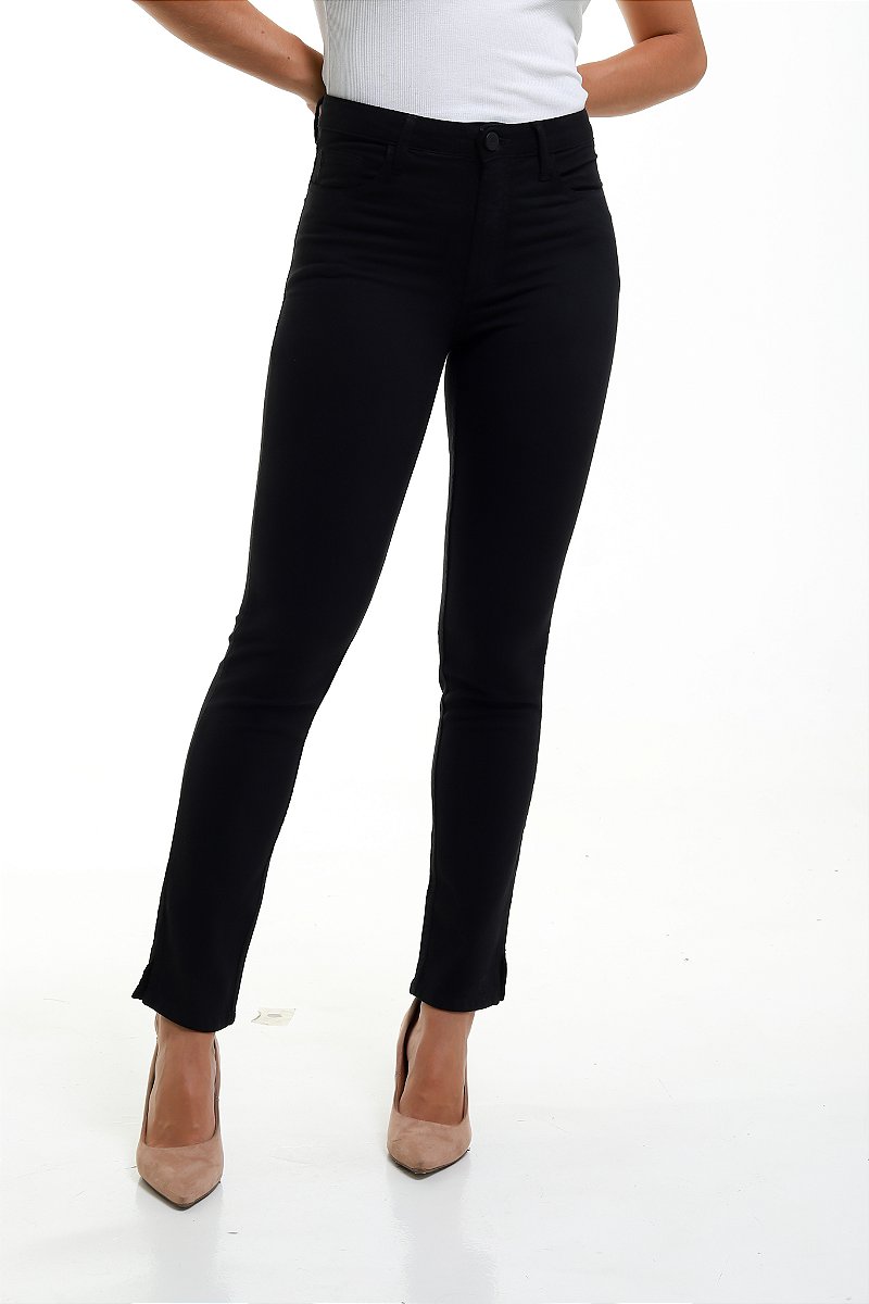 Calça Jeans Preta Skinny - Acathan
