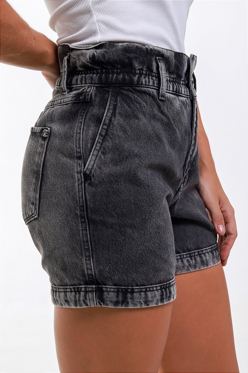 Shorts Sarja Preto Clochard - Jaen