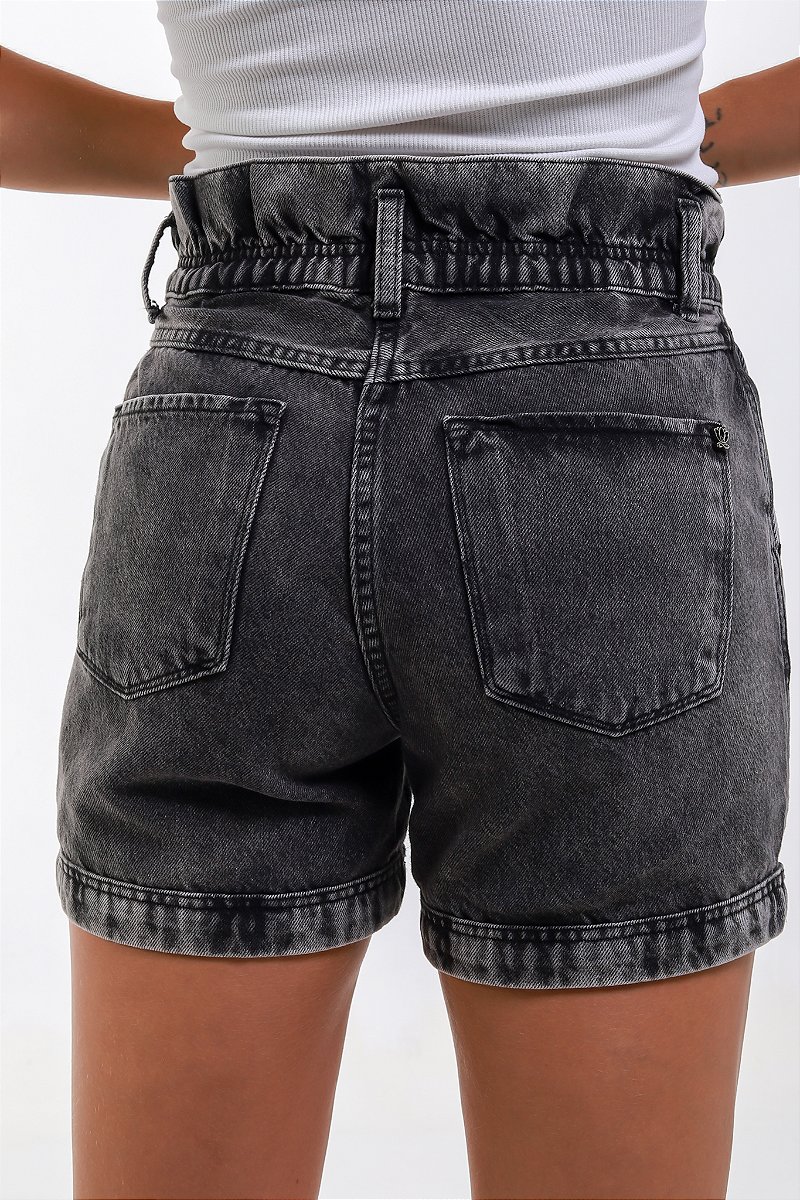 Shorts Sarja Preto Clochard - Jaen