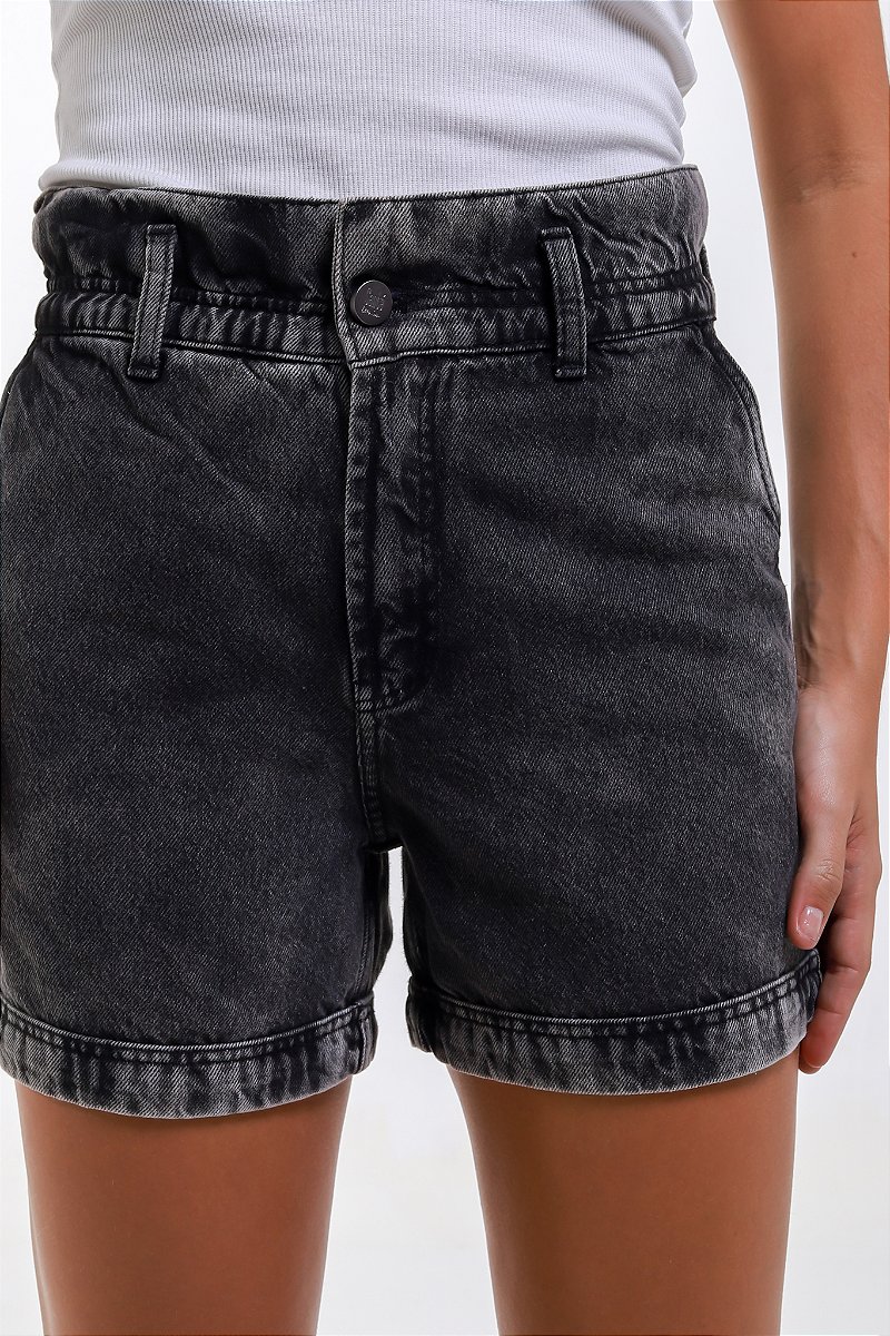 Shorts Sarja Preto Clochard - Jaen