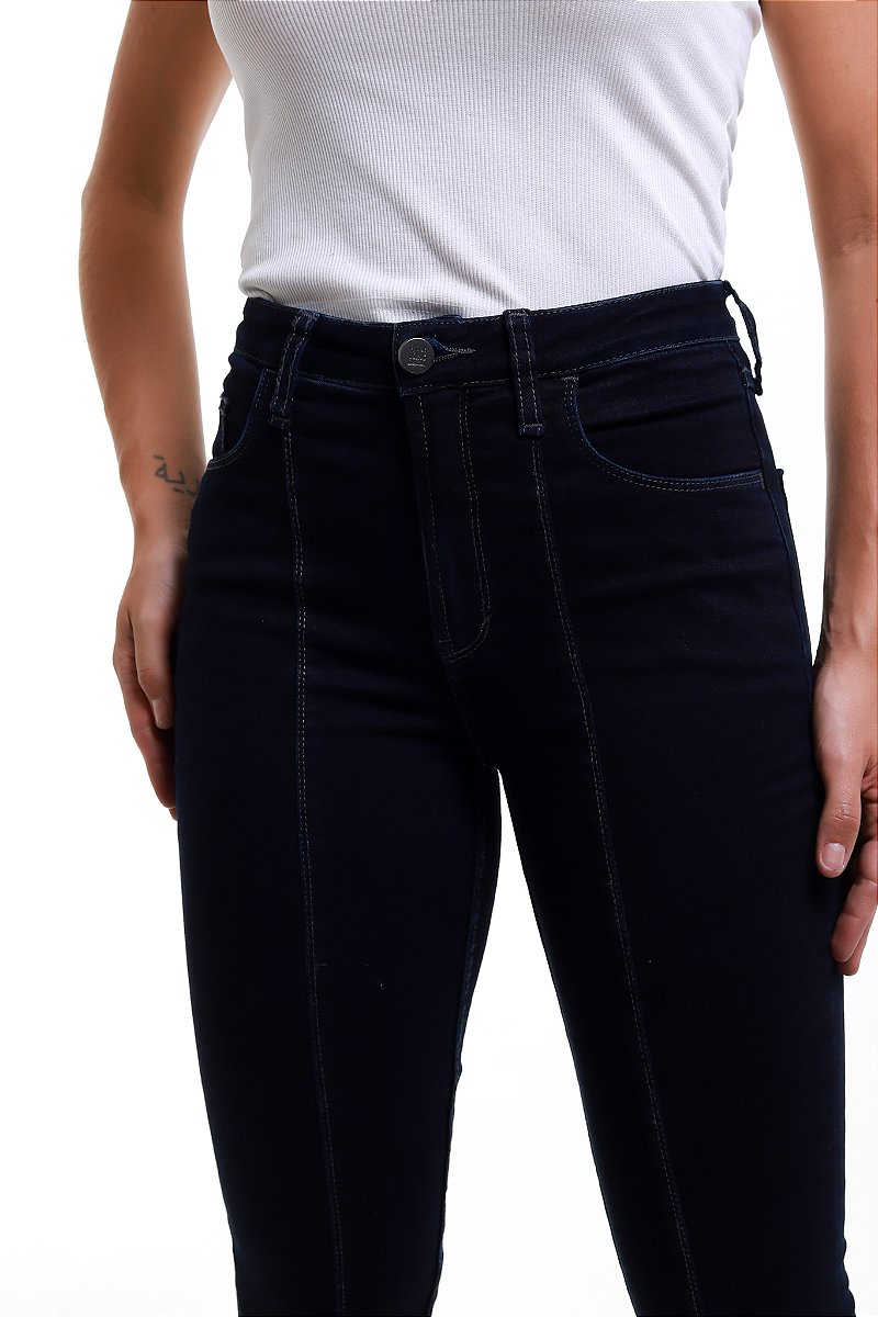 Calça Jeans Skinny Black and Blue - Barcelona