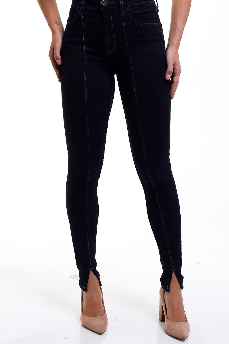 Calça Jeans Skinny Black and Blue - Barcelona