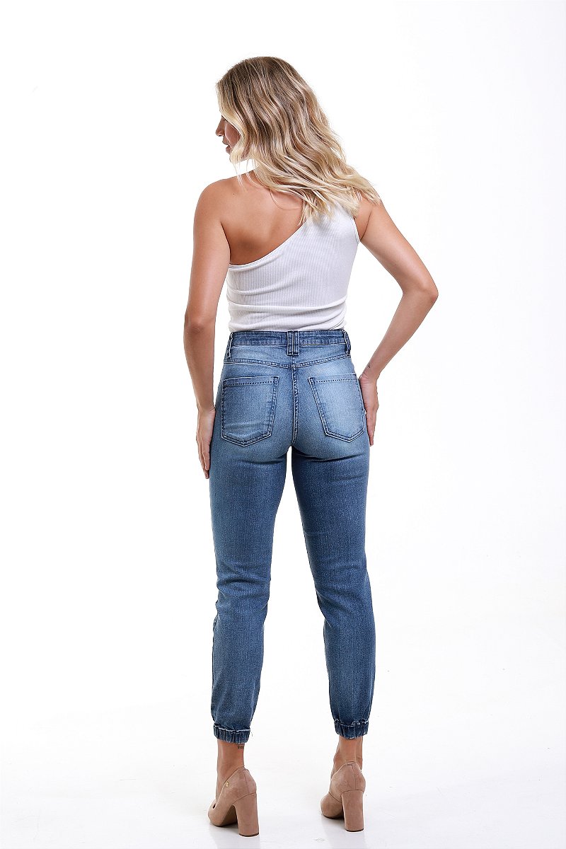 Calça Jeans Cropped - Vigo