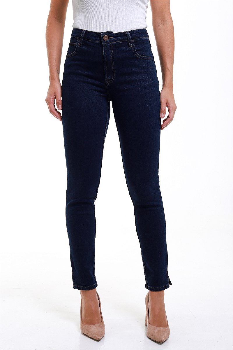 Calça Jeans Skinny Black and Blue - Léon