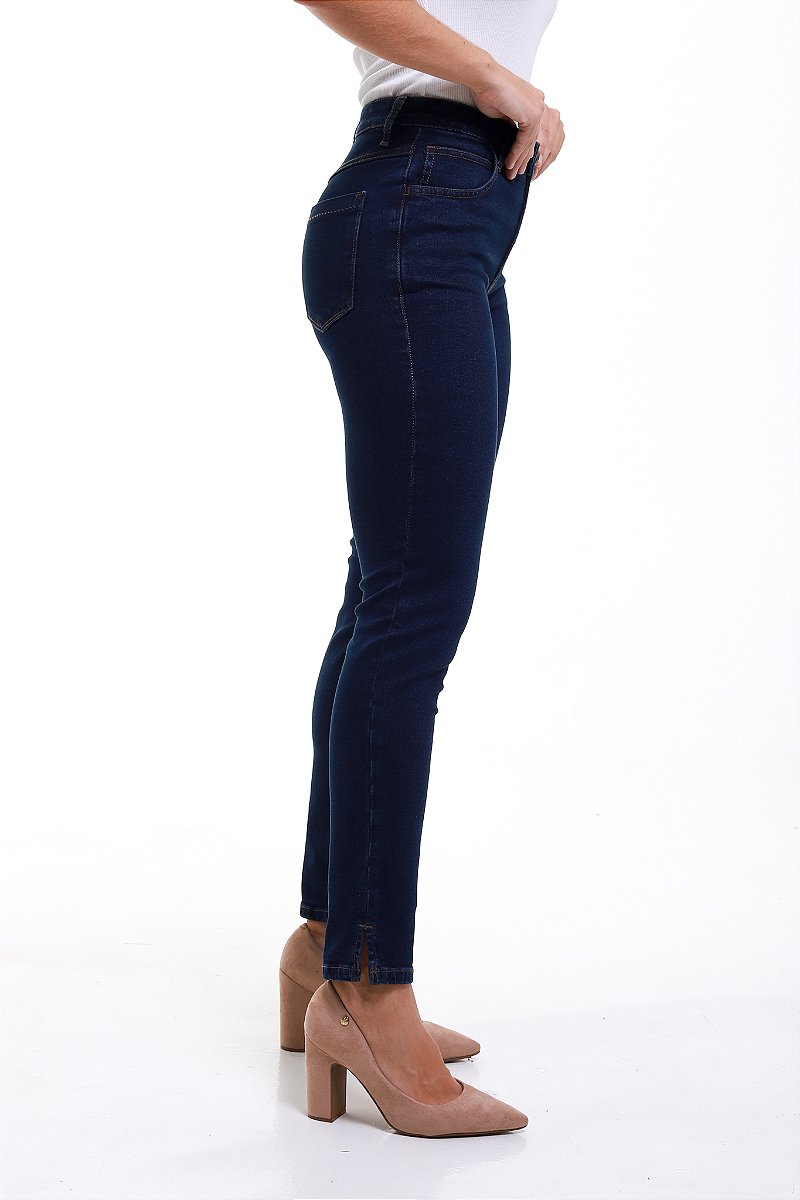 Calça Jeans Skinny Black and Blue - Léon