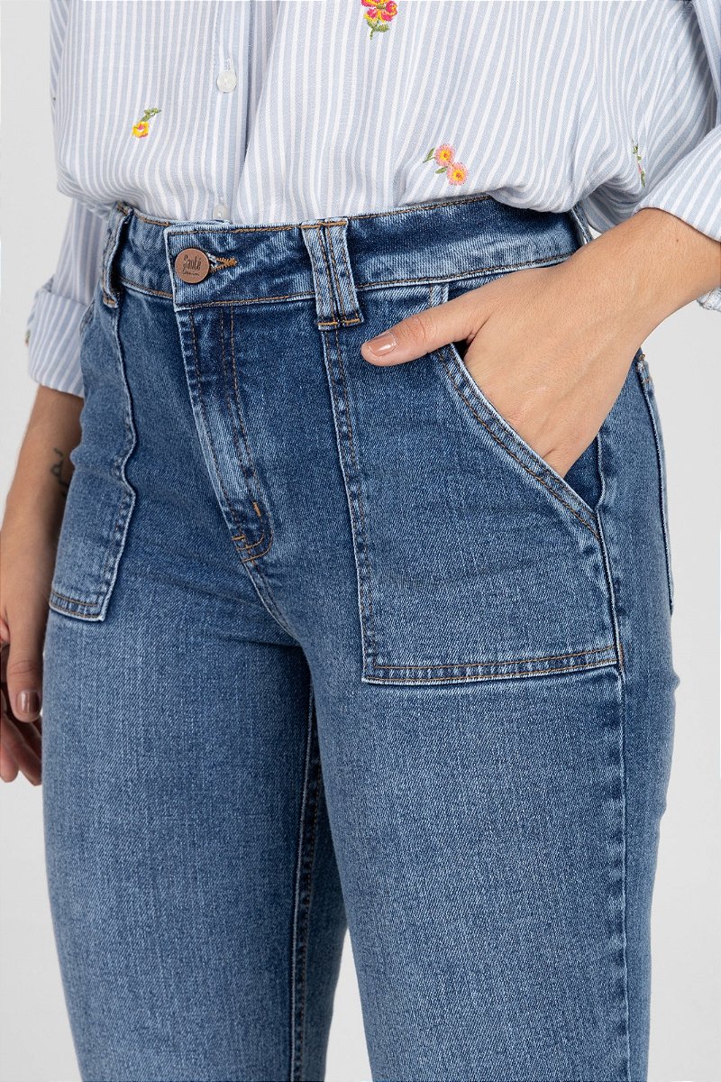 Calça Jeans Boot Cut - Indonésia