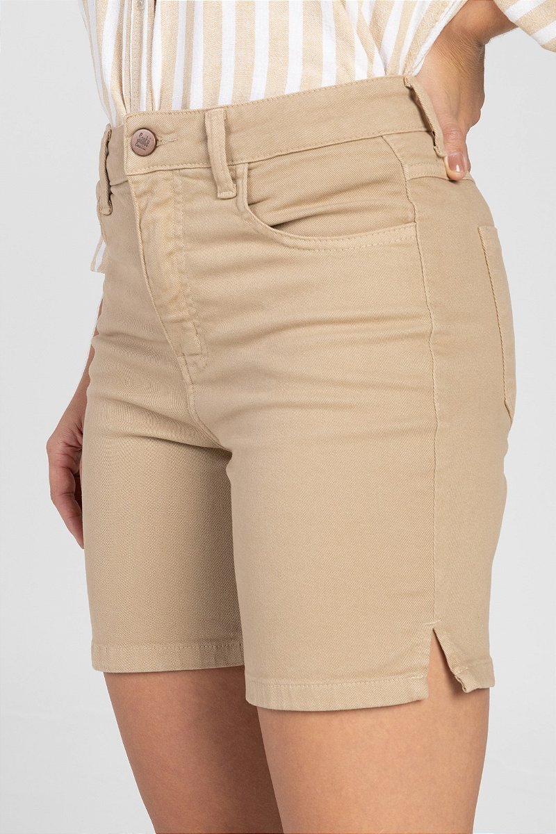 Shorts Sarja Bege - Selangor