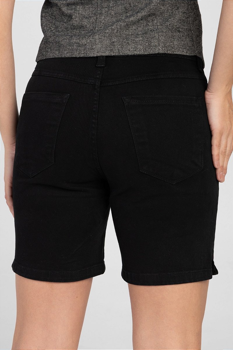 Shorts Sarja Preto - Camboja