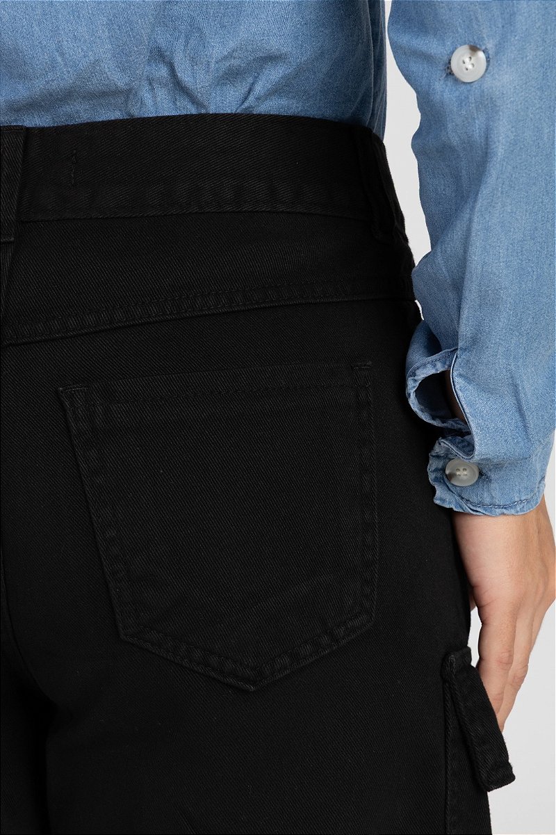 Shorts Cargo Mid Preto - Java