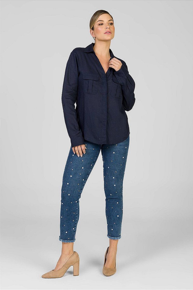 Calça Jeans Cropped - Phoenix