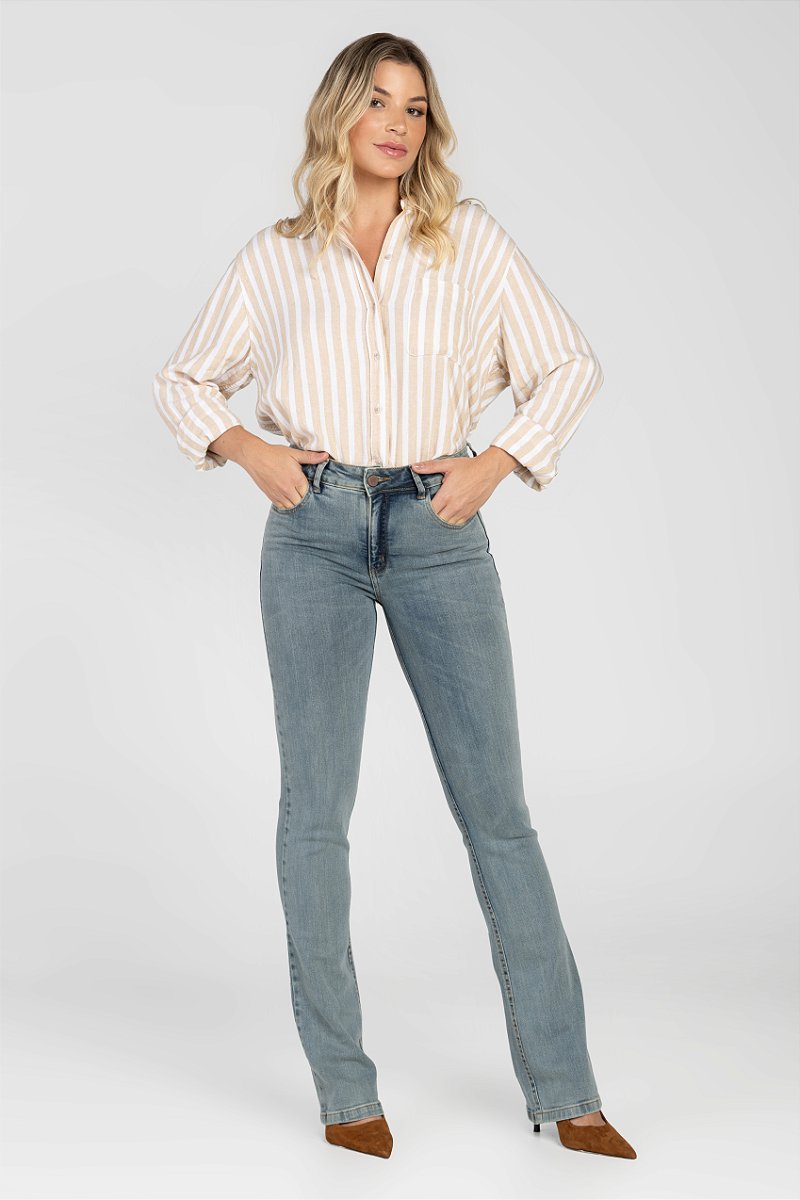 Calça Jeans Boot Cut - Tailandia