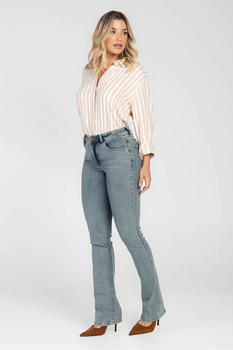 Calça Jeans Boot Cut - Tailandia