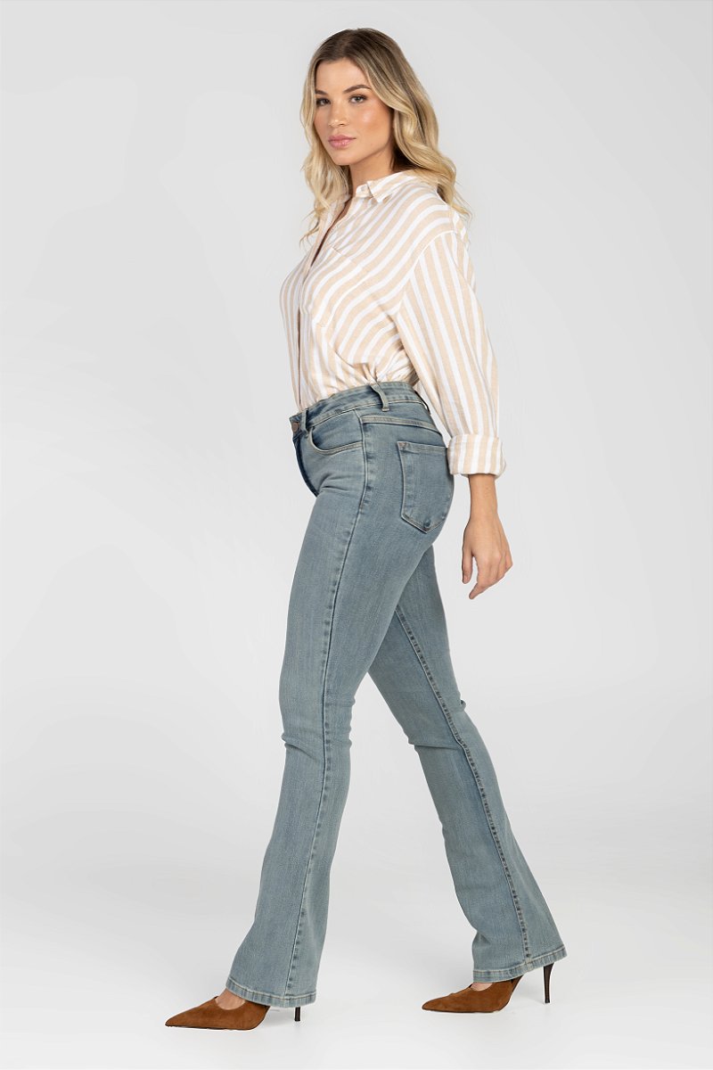 Calça Jeans Boot Cut - Tailandia