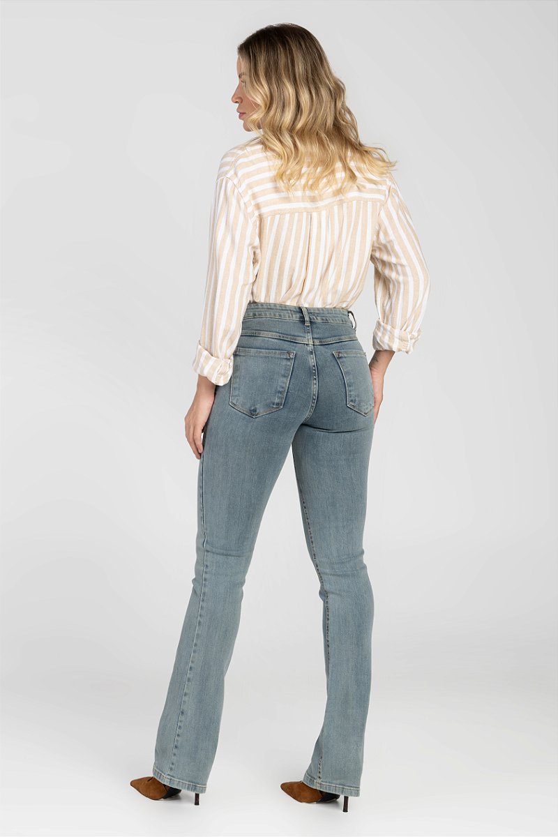 Calça Jeans Boot Cut - Tailandia